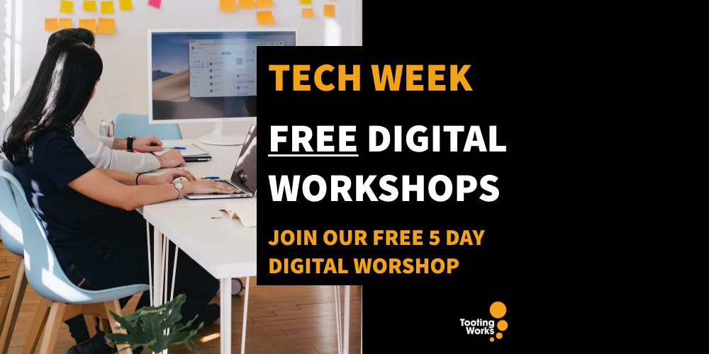 Tech week, free digital workshops